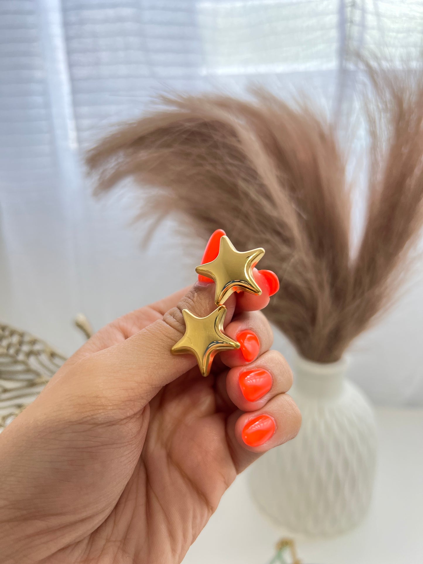 Star earrings