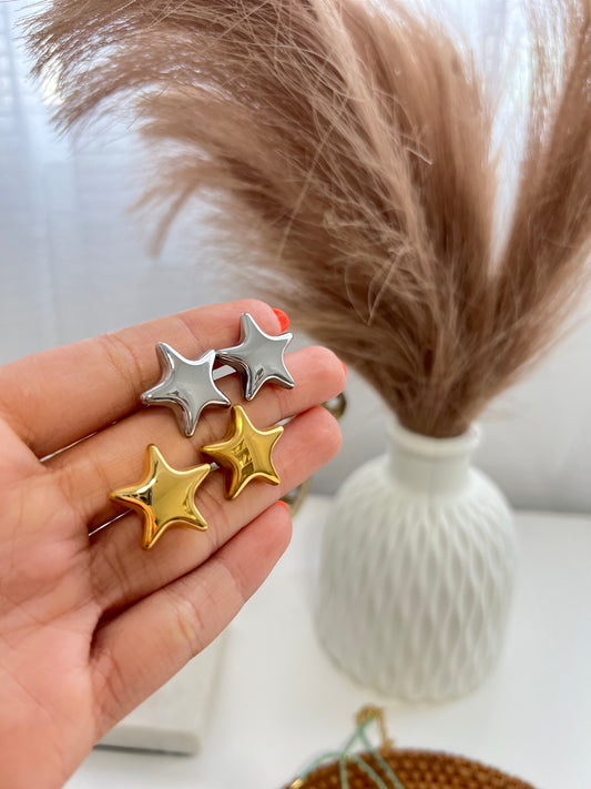 Star earrings