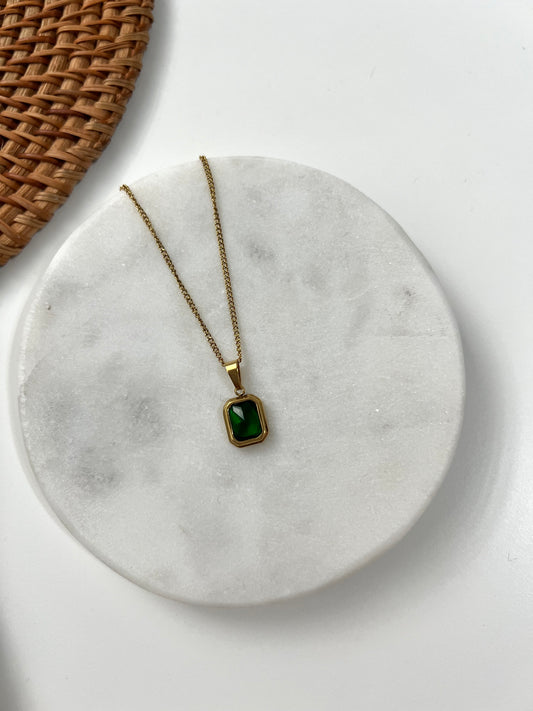 Emerald necklace