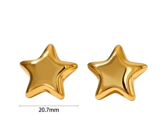 Star earrings