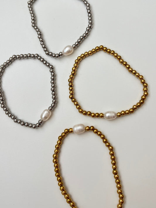 Pearls (pulsera elástica)
