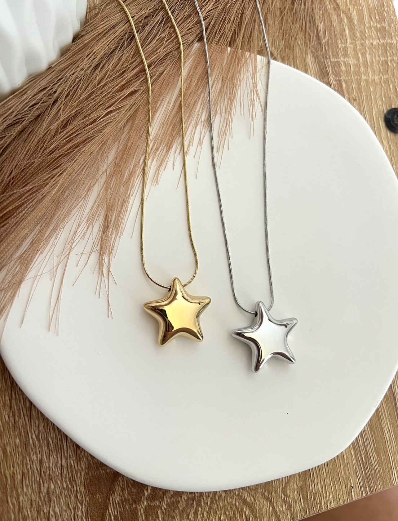 Silver star chain (MINI)